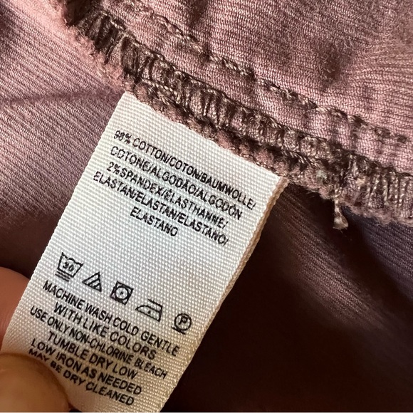 Free People Corduroy Burgundy Mini Skirt - Picture 9 of 9